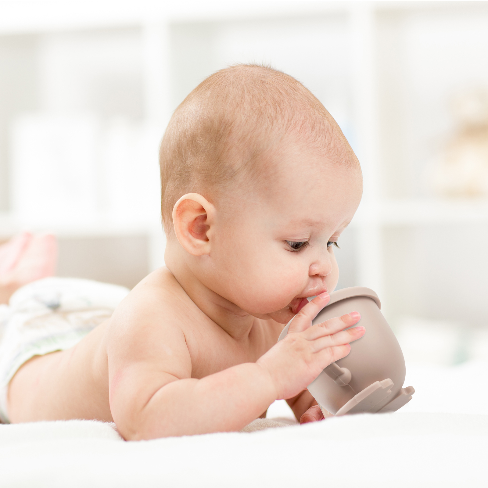 ALVABABY Silicone Training Cup (XG05A)