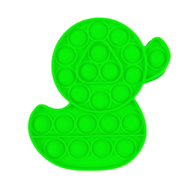 1PCS Bubble Fidget Sensory Toy Green Duck
