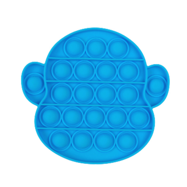1PCS Bubble Fidget Sensory Toy Blue Monkey