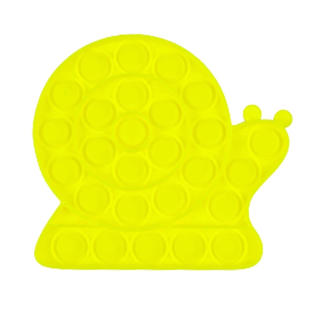 1PCS Bubble Fidget Sensory Toy Yellow snail
