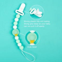 ALVABABY Silicone Pacifier Clip, Baby Shower Gift (SPWZ06)