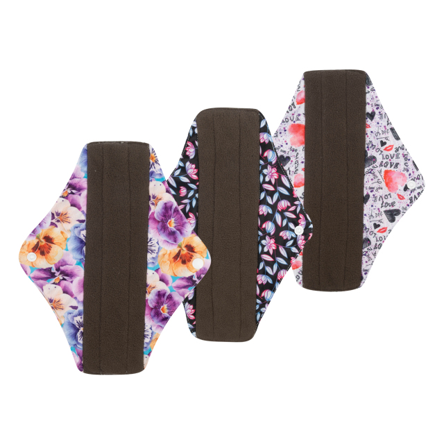 ALVABABY 1 set of Cloth Sanitary Pads Menstrual Pads(3W*04A)