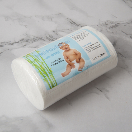 ALVABABY 1 Roll of Bamboo Flushable Liner Disposable Liners for Cloth