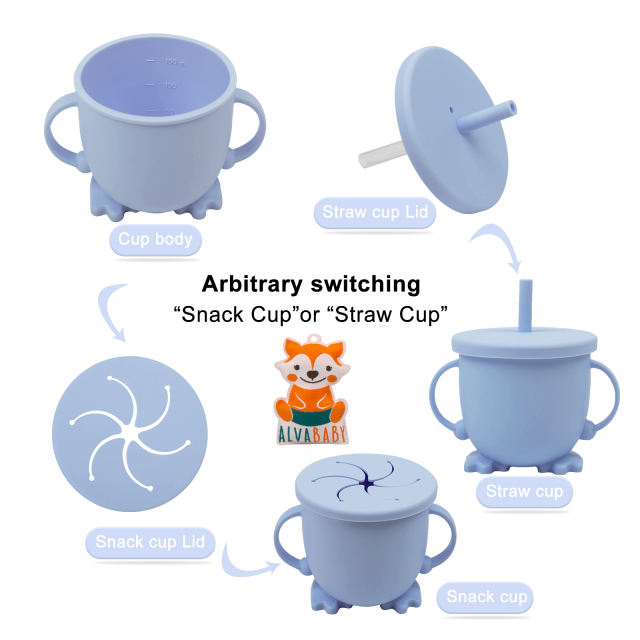 ALVABABY Silicone Training Cup (XG04A)