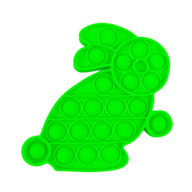 1PCS Bubble Fidget Sensory Toy Green Rabbit