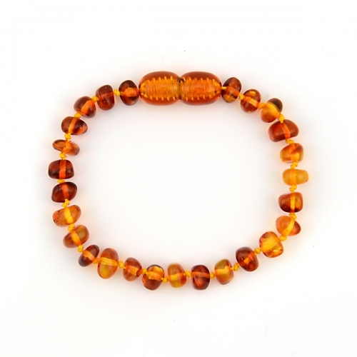 1 ALVABABY Amber Teething Bracelet Unisex for Babies （ATB03）