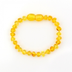 1 ALVABABY Amber Teething Bracelet Unisex for Babies （ATB02）