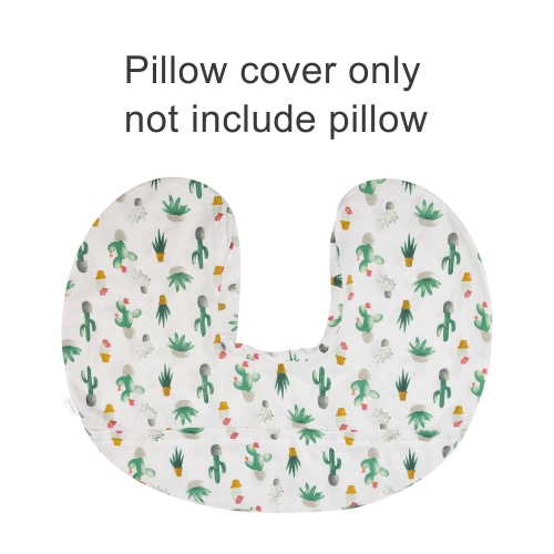 ALVABABY Cotton Nursing Pillow Cover