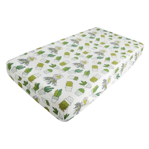 ALVABABY Cotton Changing Pad Cover and Baby Cradle Mattress