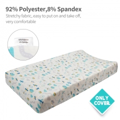 ALVABABY Stretchy Changing Pad Cover and Soft Baby Cradle Mattress