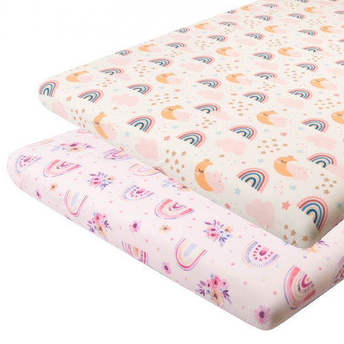 Portable crib sheets best sale