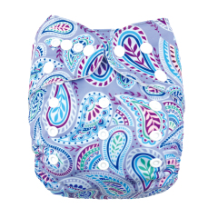 ALVABABY One Size Print Pocket Cloth Diaper (H034A)