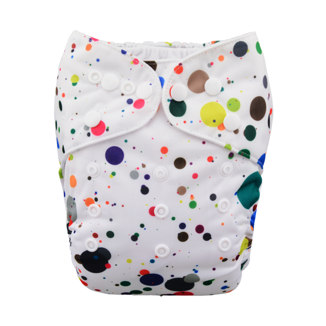 ALVABABY One Size Print Pocket Cloth Diaper (H063A)