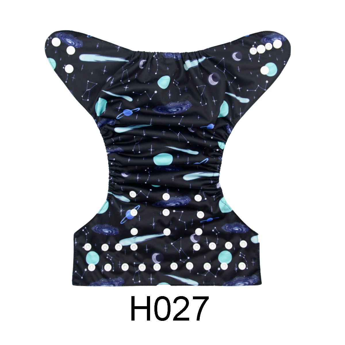 ALVABABY One Size Print Pocket Cloth Diaper-Planet (H027A)