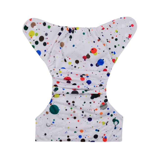 ALVABABY One Size Print Pocket Cloth Diaper (H063A)