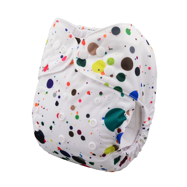 ALVABABY One Size Print Pocket Cloth Diaper (H063A)