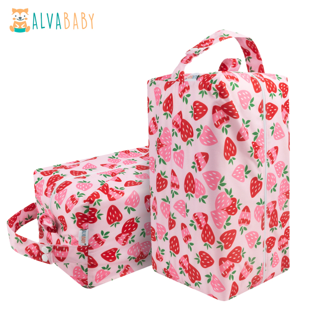 ALVABABY Diaper Pod with Double TPU layers-Strawberry  (LP-H037A)