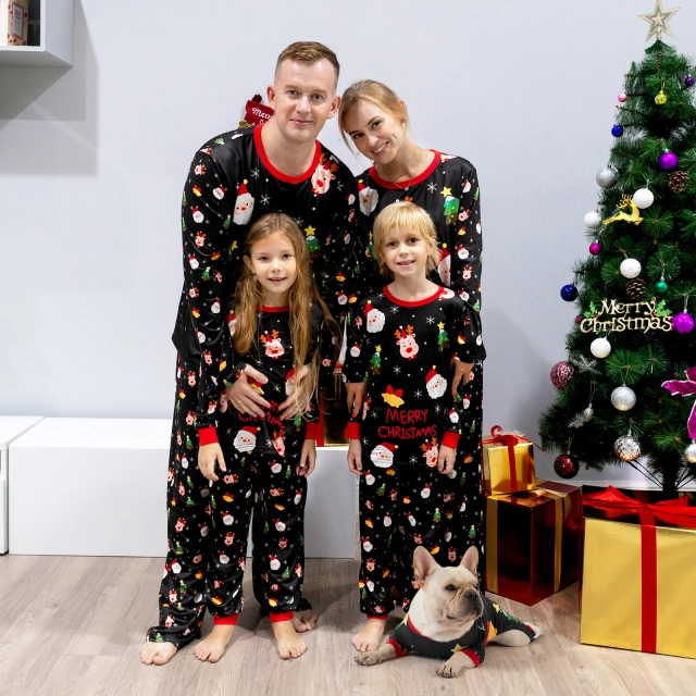 Christmas Family Matching Pajamas Set -(Y02A)