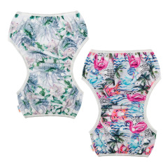 ALVABABY 2PCS Printed Swim Diapers (2SW-WZ09)
