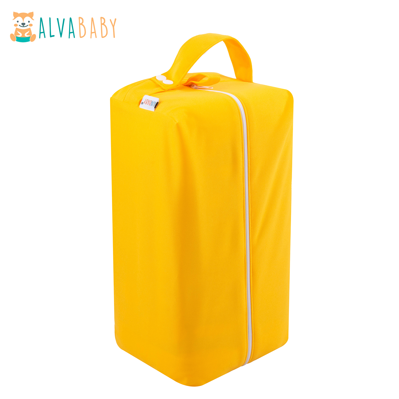 ALVABABY Diaper Pod with Double TPU layers -Yellow (LP-B01A)