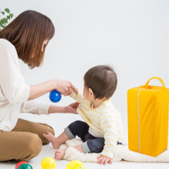 ALVABABY Diaper Pod with Double TPU layers -Yellow (LP-B01A)