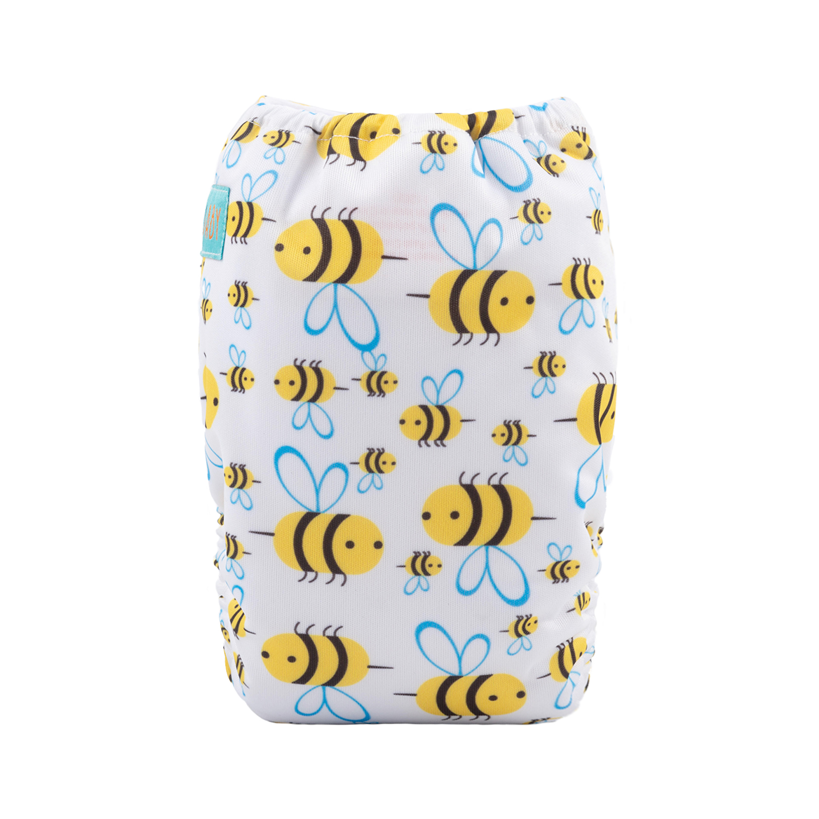 ALVABABY Newborn Cloth Diaper - Adjustable,Washable,Reusable Cloth Diaper with Pocket for Baby under 12lbs (SH117A Bees)