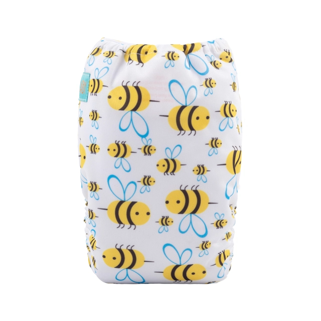 ALVABABY Newborn Pocket Cloth Diaper-Bees(SH117A)
