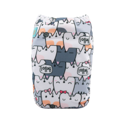 ALVABABY Newborn Pocket Cloth Diaper-Cats(SH286A)