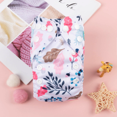 ALVABABY Newborn Pocket Cloth Diaper-Flowers (SH050A)