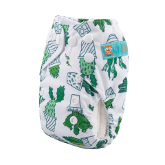 ALVABABY Newborn Pocket Cloth Diaper-Cactus(SH134A)