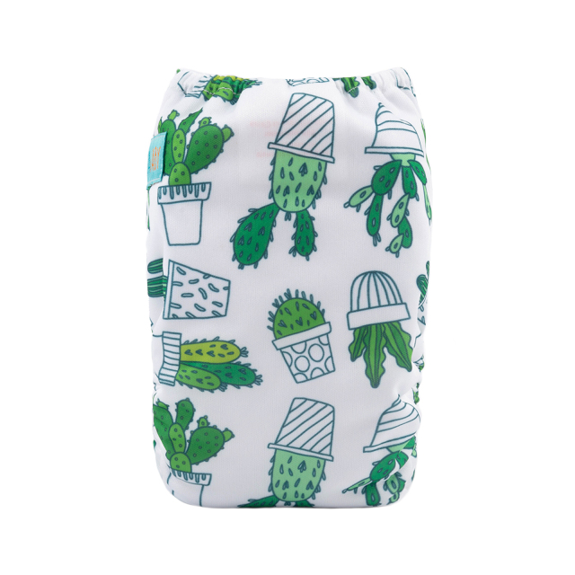 ALVABABY Newborn Pocket Cloth Diaper-Cactus(SH134A)