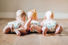 ALVABABY One Size Print Pocket Cloth Diaper -Bee(H117A)