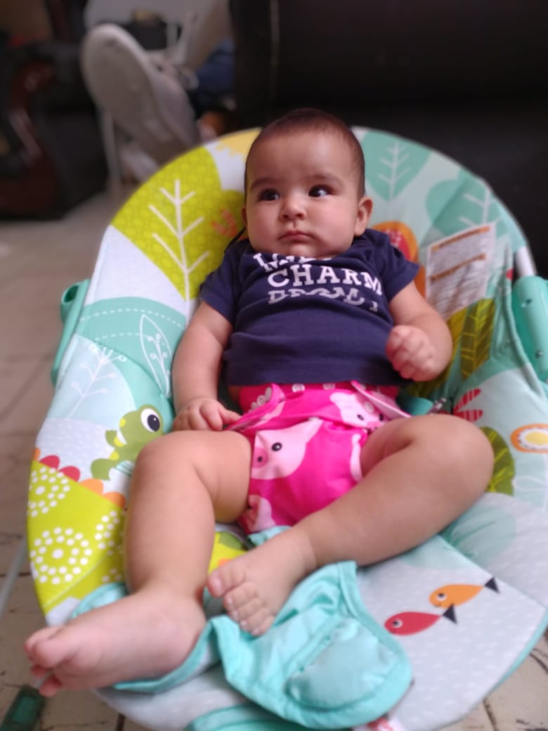 ALVABABY Positioning Cloth Diaper - One Size Adjustable Washable & Reusable Diaper for Babies and Toddlers (Pink Pig, YD35A)