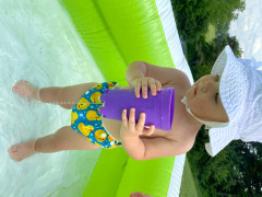 ALVABABY Big Size Printed Swim Diaper-Ducks (ZSW-H114A)