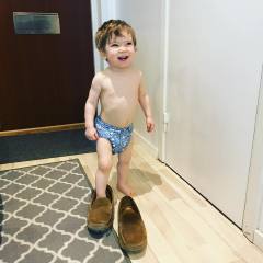 ALVABABY One Size Print Pocket Cloth Diaper (H034A)