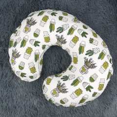 ALVABABY Cotton Nursing Pillow Cover