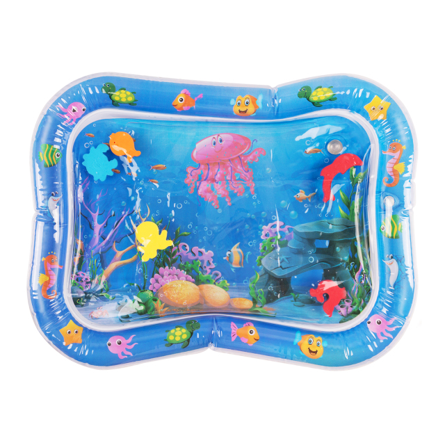 Tummy Time Baby Water Mat/ Inflatable Baby Water Play Mat for Infants and Toddlers Baby Toys-WPF04