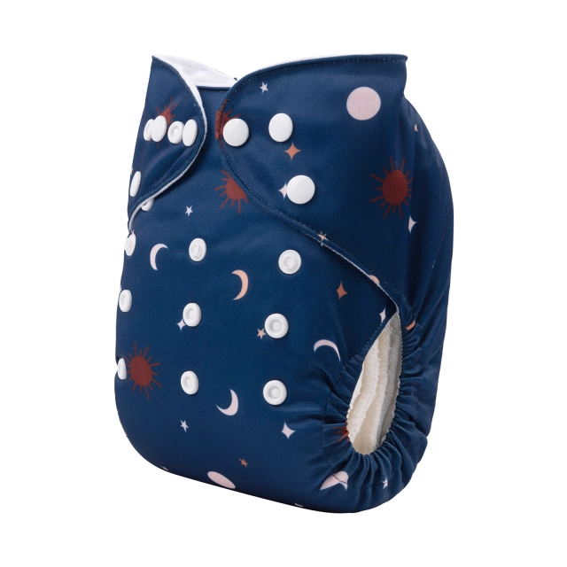 ALVABABY One Size Positioning Printed Cloth Diaper-Sagittarius  (YDX31A)