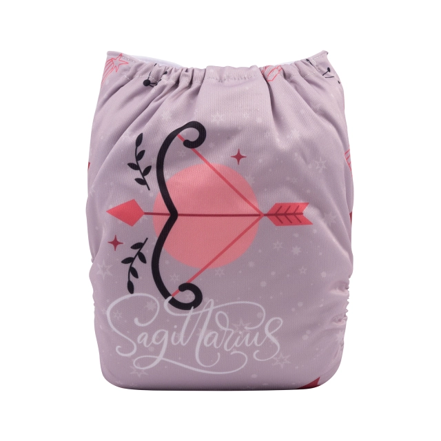 ALVABABY One Size Positioning Printed Cloth Diaper-Sagittarius  (YDX21A)