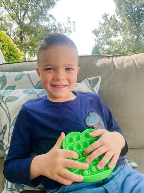 1PCS Bubble Fidget Sensory Toy Green Frog
