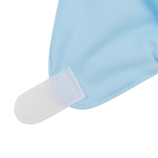 ALVABABY Newborn Velcro Pocket Diaper Hook&Loop Cloth Diaper-Blue (VB03A)