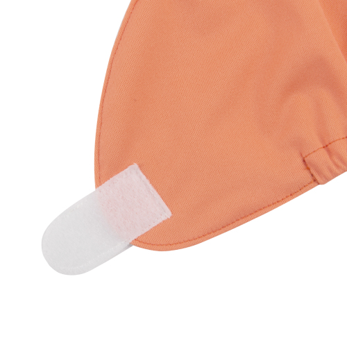 ALVABABY Newborn Velcro Cloth Diaper, Adjustable Reusable Hook & Loop Cloth Diaper for Baby under 12lbs -Orange(VB17A)