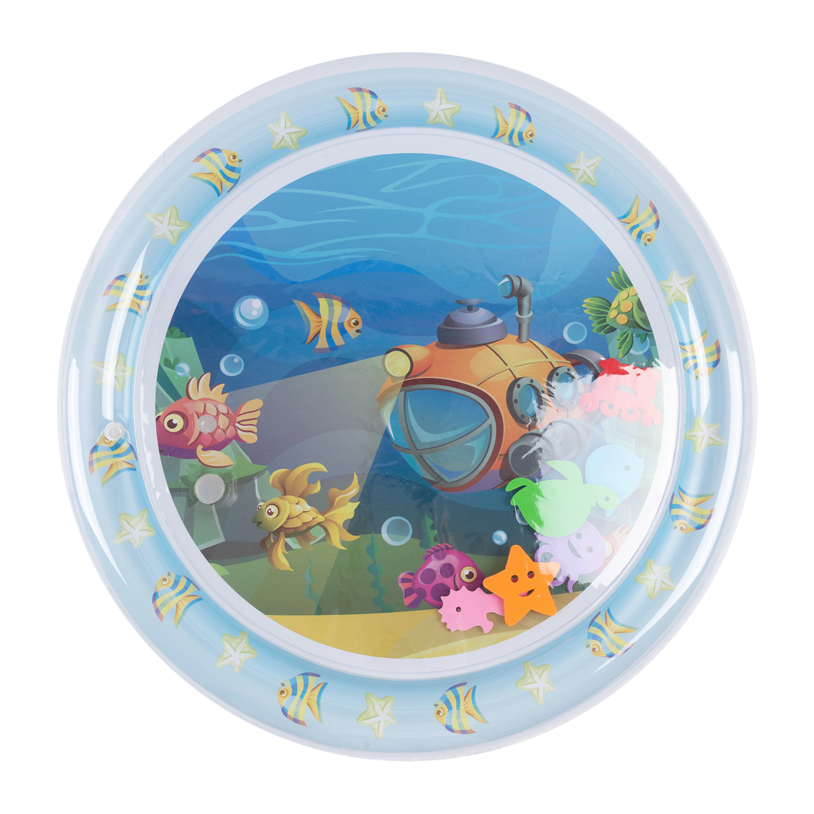 Tummy Time Baby Water Mat/ Inflatable Baby Water Play Mat for Infants and Toddlers Baby Toys-WPY09