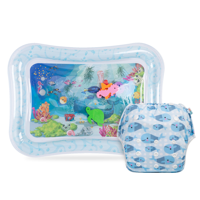 (All packs) Rectangular Baby Water Mat & Swim Diaper