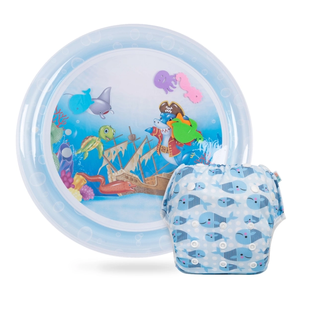 (All packs) Round Baby Water Mat & Swim Diaper