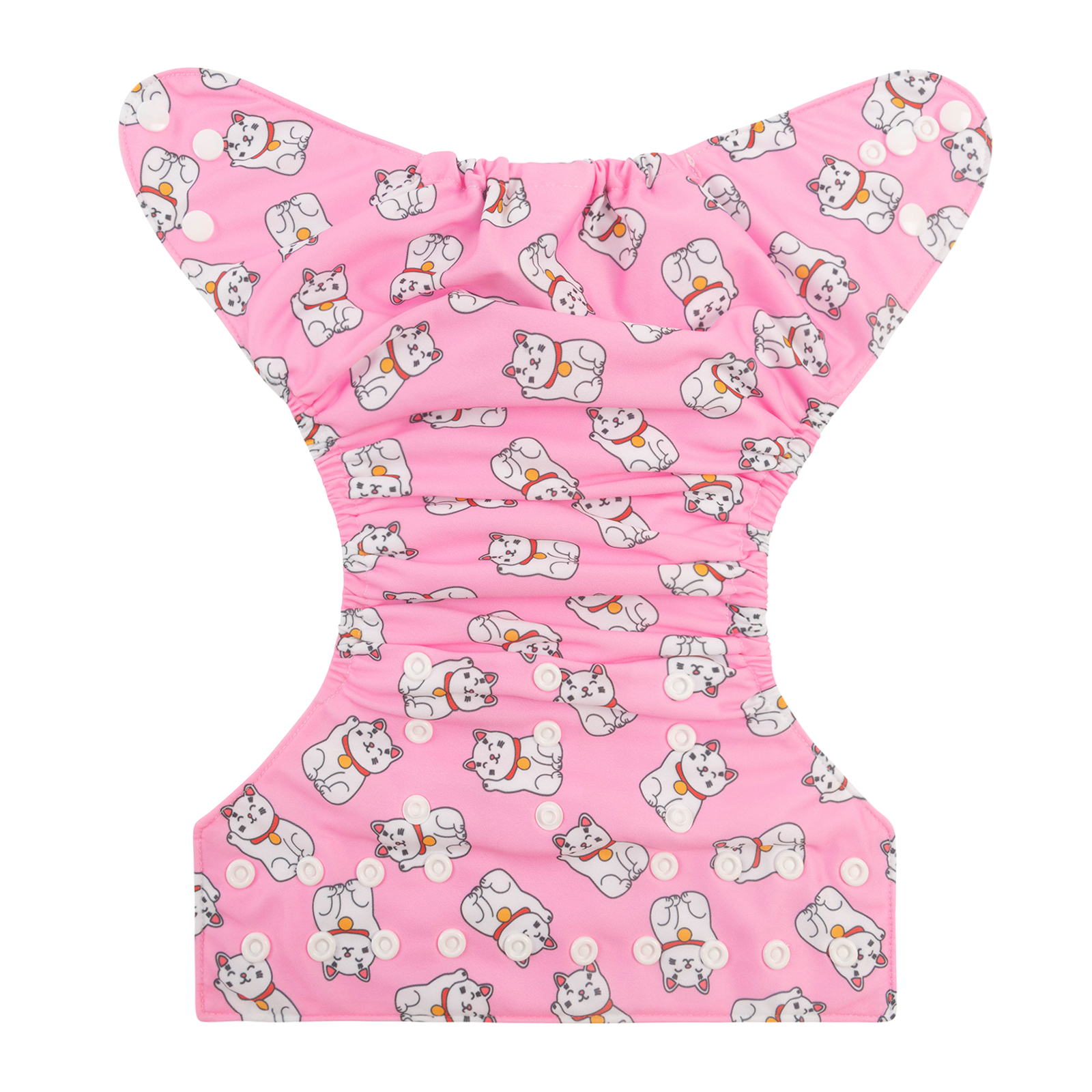 ALVABABY One Size Print Pocket Cloth Diaper- Cats (H403A)