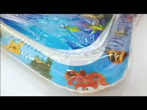 Tummy Time Baby Water Mat/ Inflatable Baby Water Play Mat for Infants and Toddlers Baby Toys-WPF14