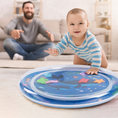 Tummy Time Baby Water Mat/ Inflatable Baby Water Play Mat for Infants and Toddlers Baby Toys-WPY11