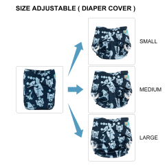 ALVABABY Diaper Cover with Double Gussets -(DC-H091)