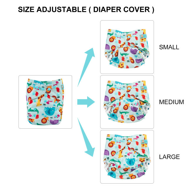 ALVABABY Diaper Cover with Double Gussets -(DC-H160)